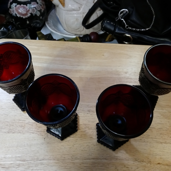 🏫 4 AVON 1876 CAPE COD GLASS🍹🏤 - Picture 2 of 11